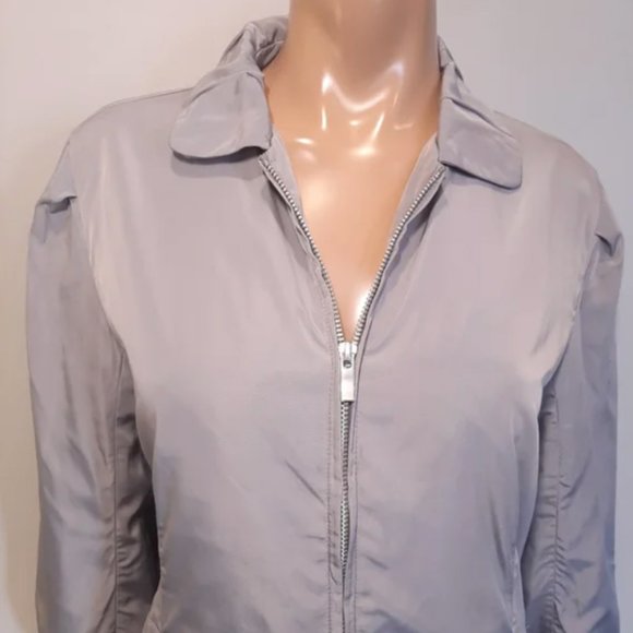 Lightweight Cropped Balloon Sleeve Jacket - Picture 4 of 16